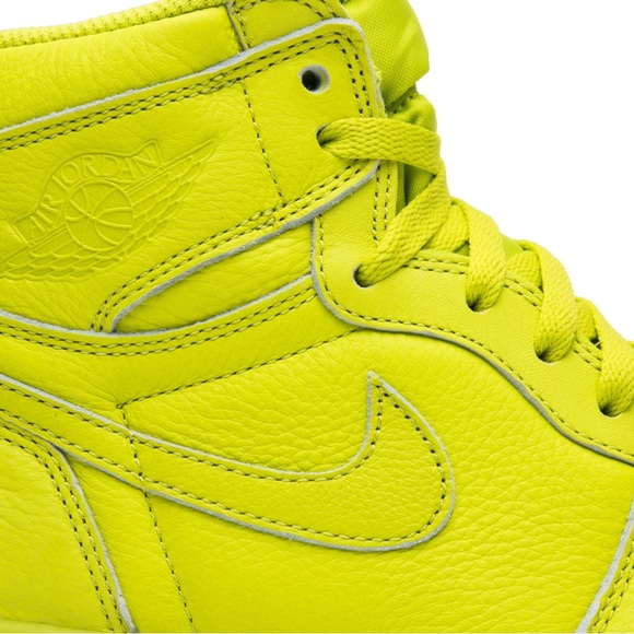 NWT: Jordan 1 Retro High Gatorade Lime color sneakers in size 14 - Picture 5 of 16